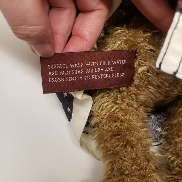 Bearington Bears Betsy & Ross USA Stars Stripes Patriotic Plush Tags #1078 - Picture 5 of 7